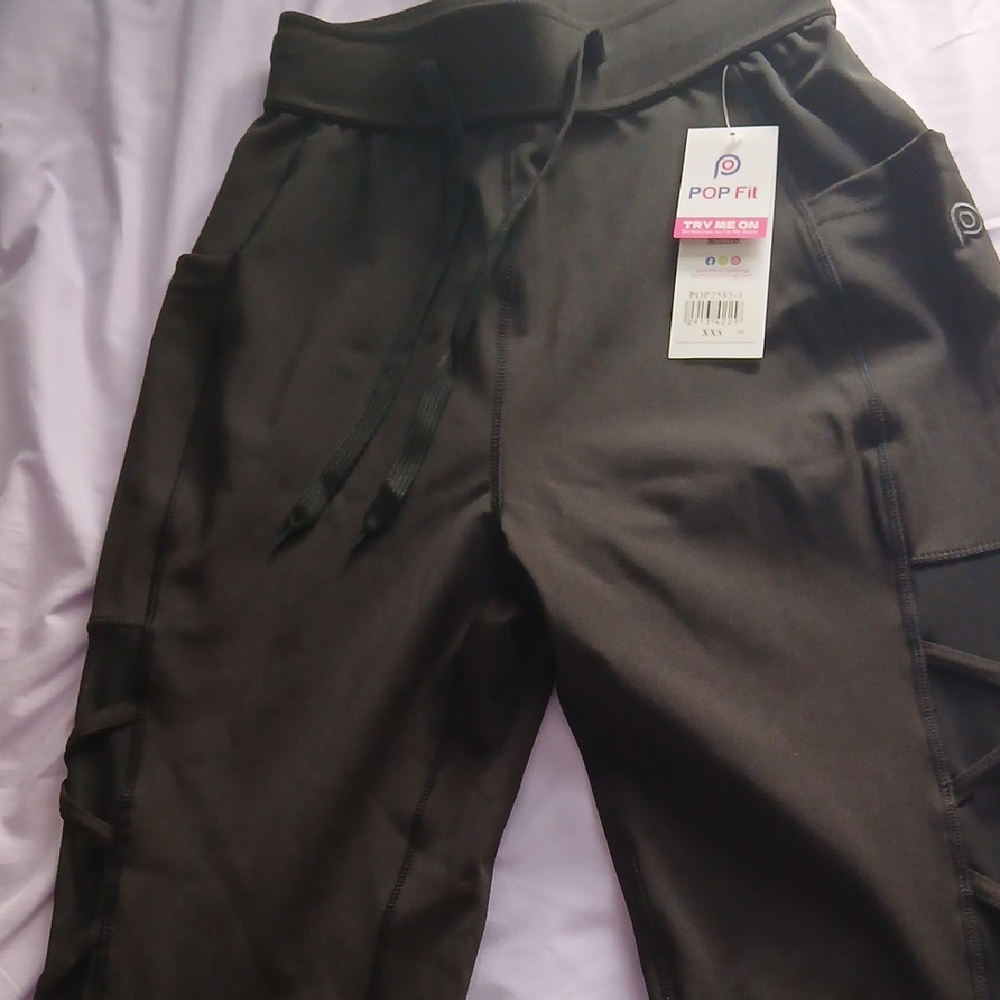 POP Fit Men's Charcoal Joggers
